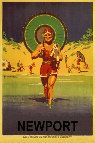 Vintage Newport Beach Poster - 16
