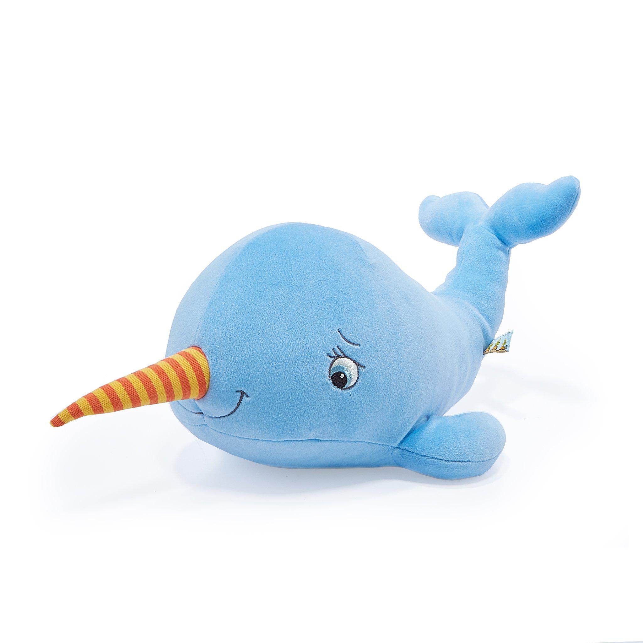 Adorable Wally Narwhal Stuffed Animal - Perfect for Kids' Bedrooms, Nursery Decor & Gift Giving