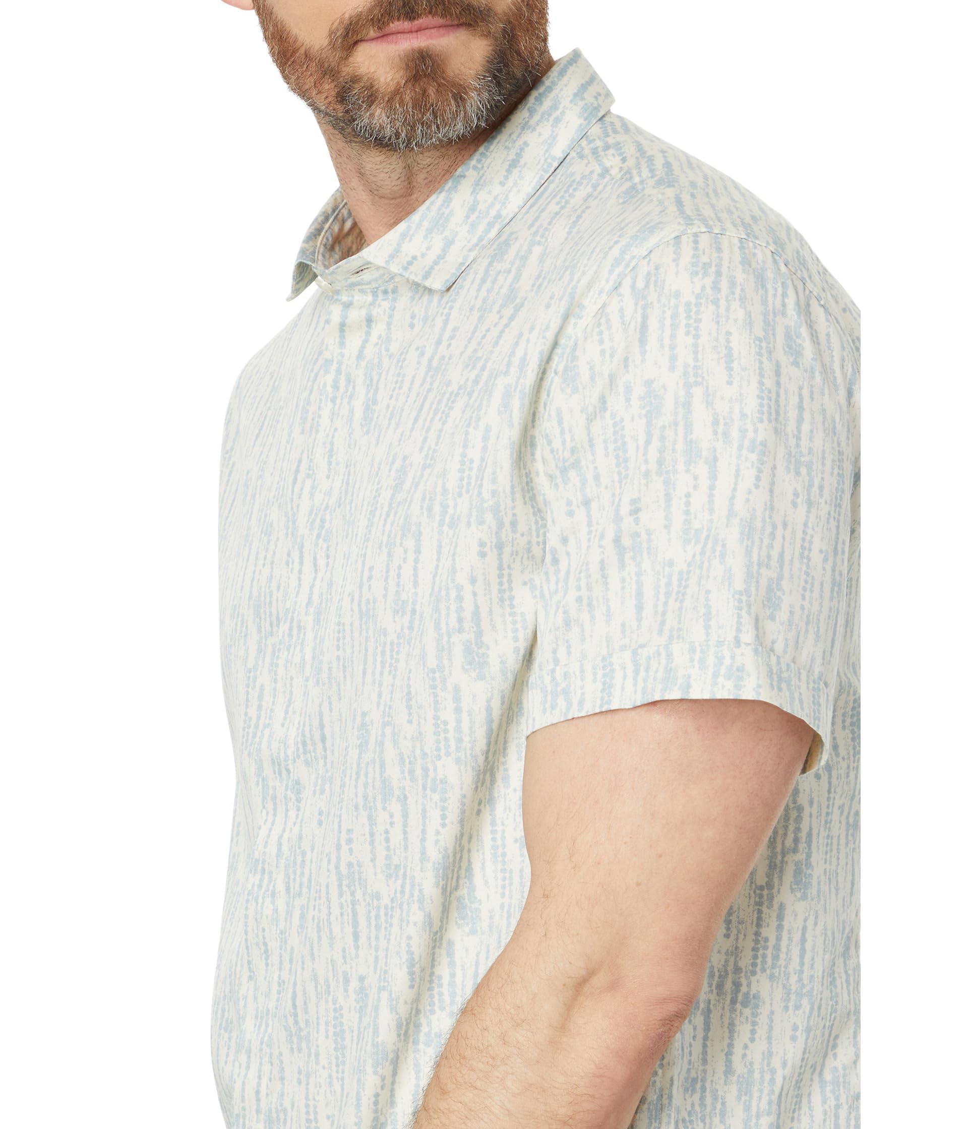 John Varvatos Men's Loren Button-Down Shirt - Stylish Casual & Business Wear for Men | Perfect for Office, Dates & Night Out