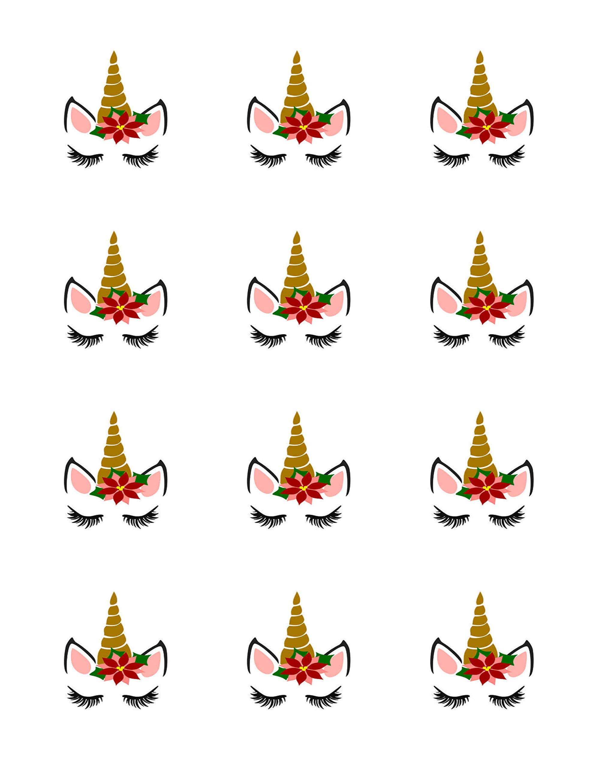 The Magical Unicorn Cupcake Toppers That Made Christmas Unforgettable