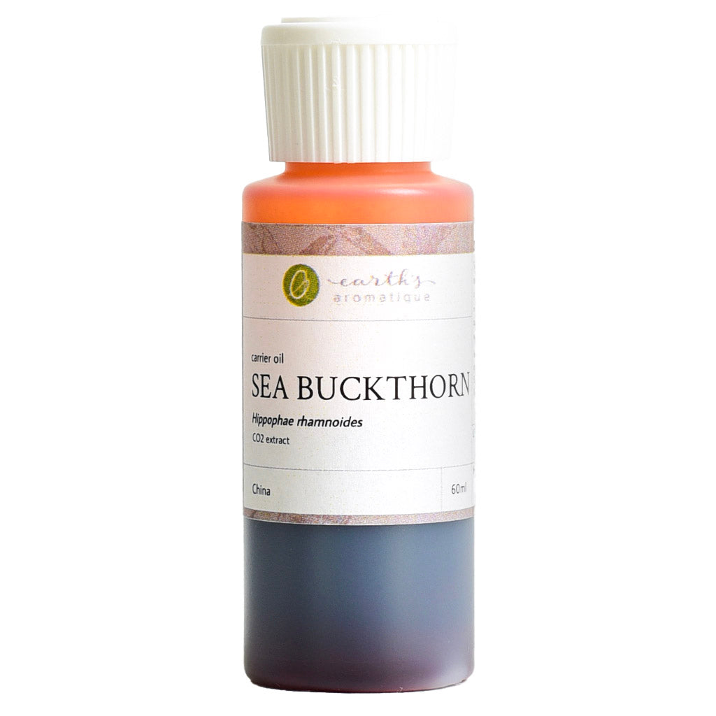 Organic Sea Buckthorn Oil for Skin & Hair - Cold Pressed, 100% Pure, Rich in Omega 7 - Natural Moisturizer for Dry Skin, Anti-Aging Face Serum & Hair Growth Treatment - Perfect for DIY Beauty & Wellness Products