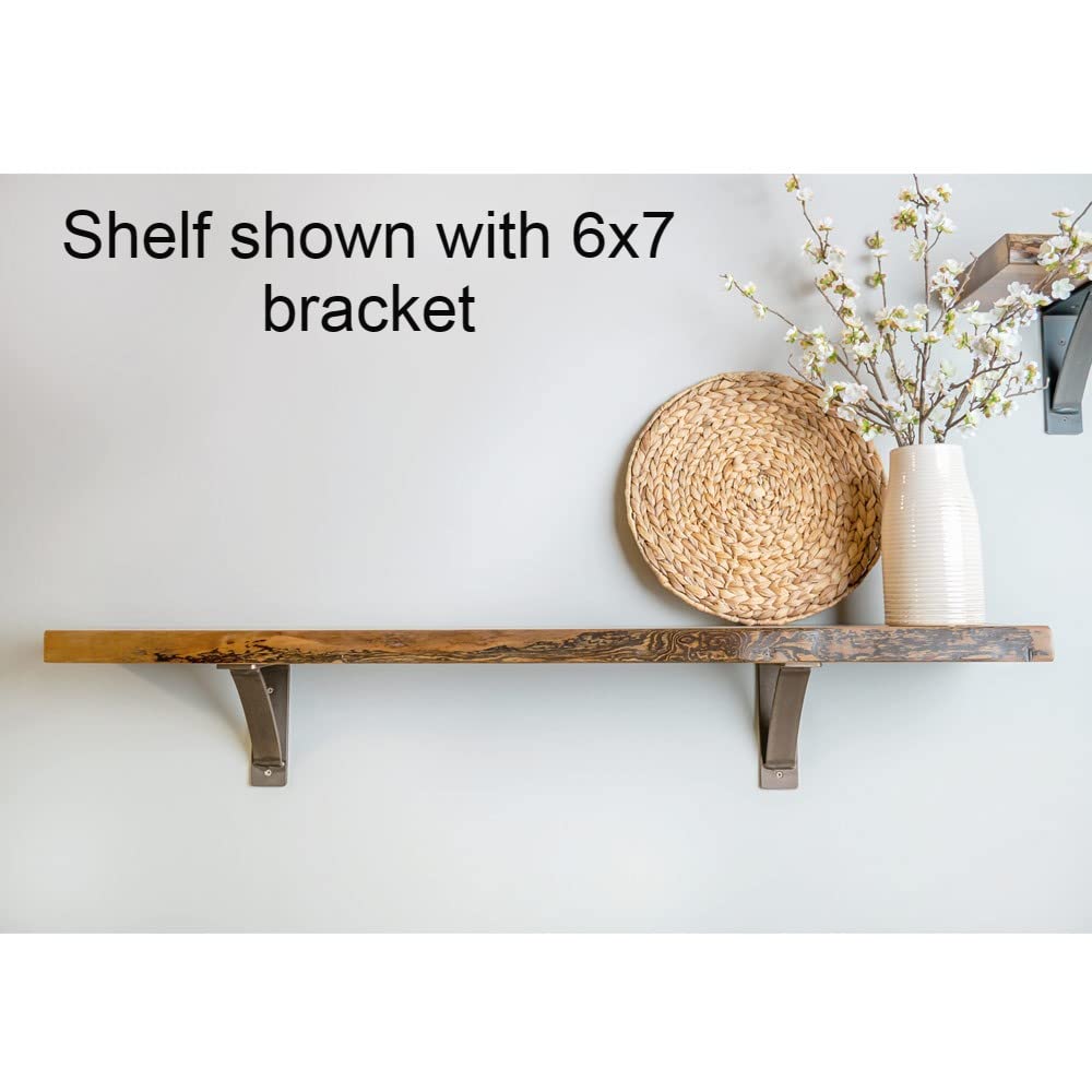 RRD Steel Heavy Duty Shelf Brackets (2 Pack) - 4