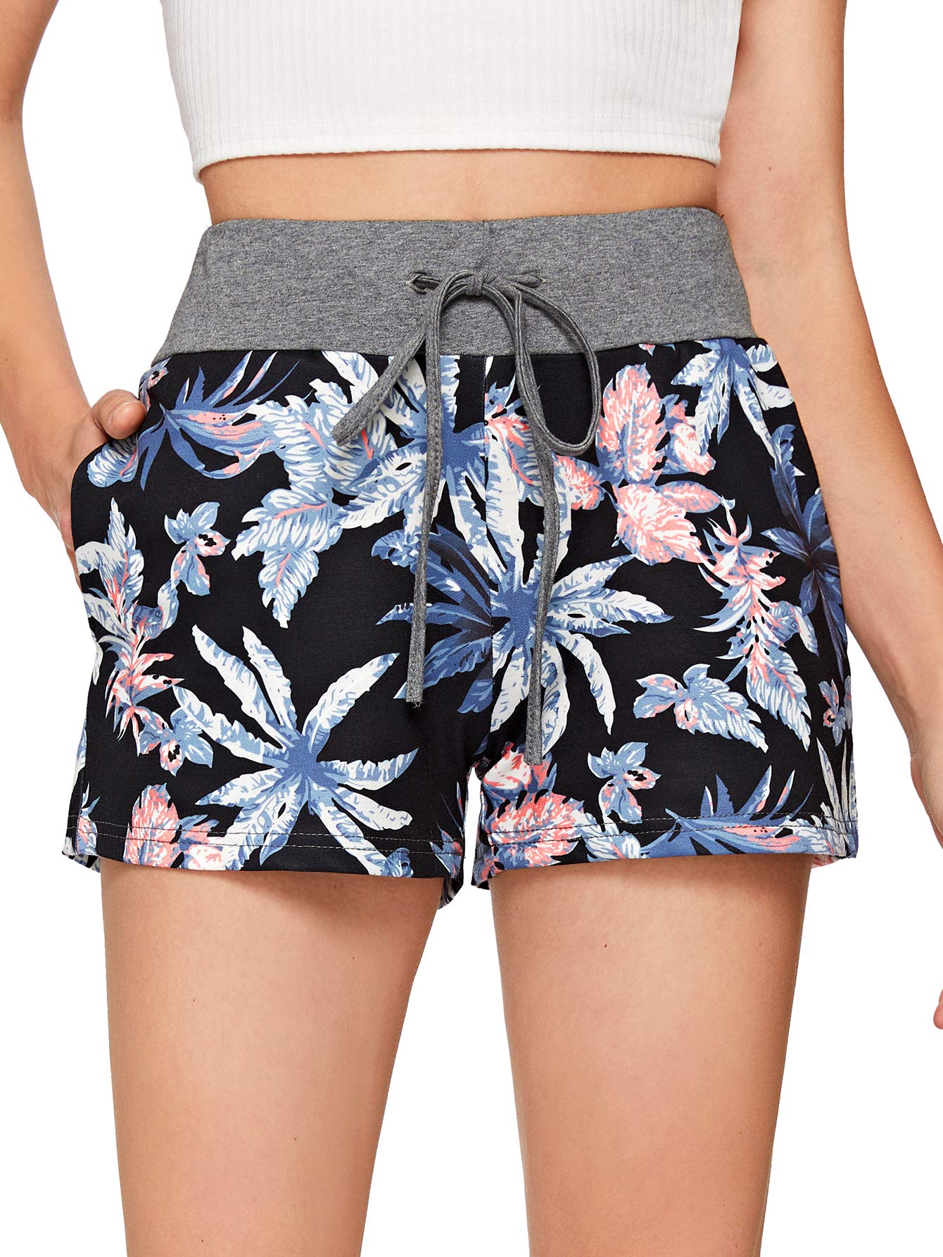 SweatyRocks High Waisted Workout Yoga Shorts for Women - Breathable Gym Running Athletic Shorts - Perfect for Yoga, Pilates, Running & Fitness Training