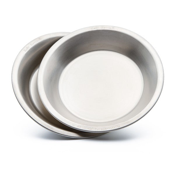 Premium Stainless Steel Camping Plate and Bowl Set (2-Piece) - Durable, Lightweight & Eco-Friendly for Outdoor Adventures, Picnics, and Backpacking