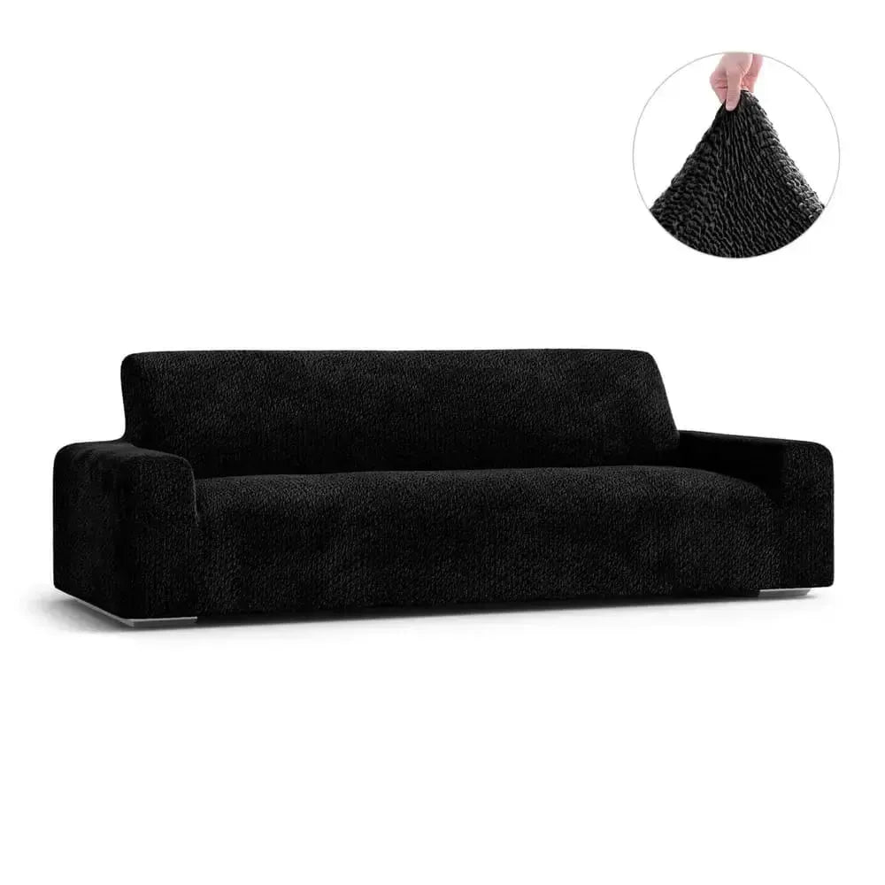 4-Seater Velvet Sofa Slipcover - Soft, Durable & Easy to Clean - Perfect for Living Room, Family Room & Home Theater