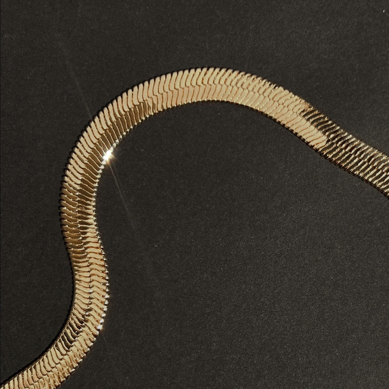 Florence Herringbone Necklace for Women - Elegant Gold/Silver Layered Chain Jewelry Gift for Her - Perfect for Date Night, Wedding & Special Occasions