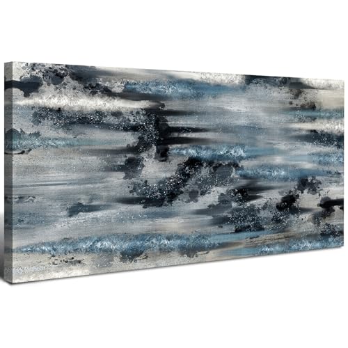 Blue Gray Abstract