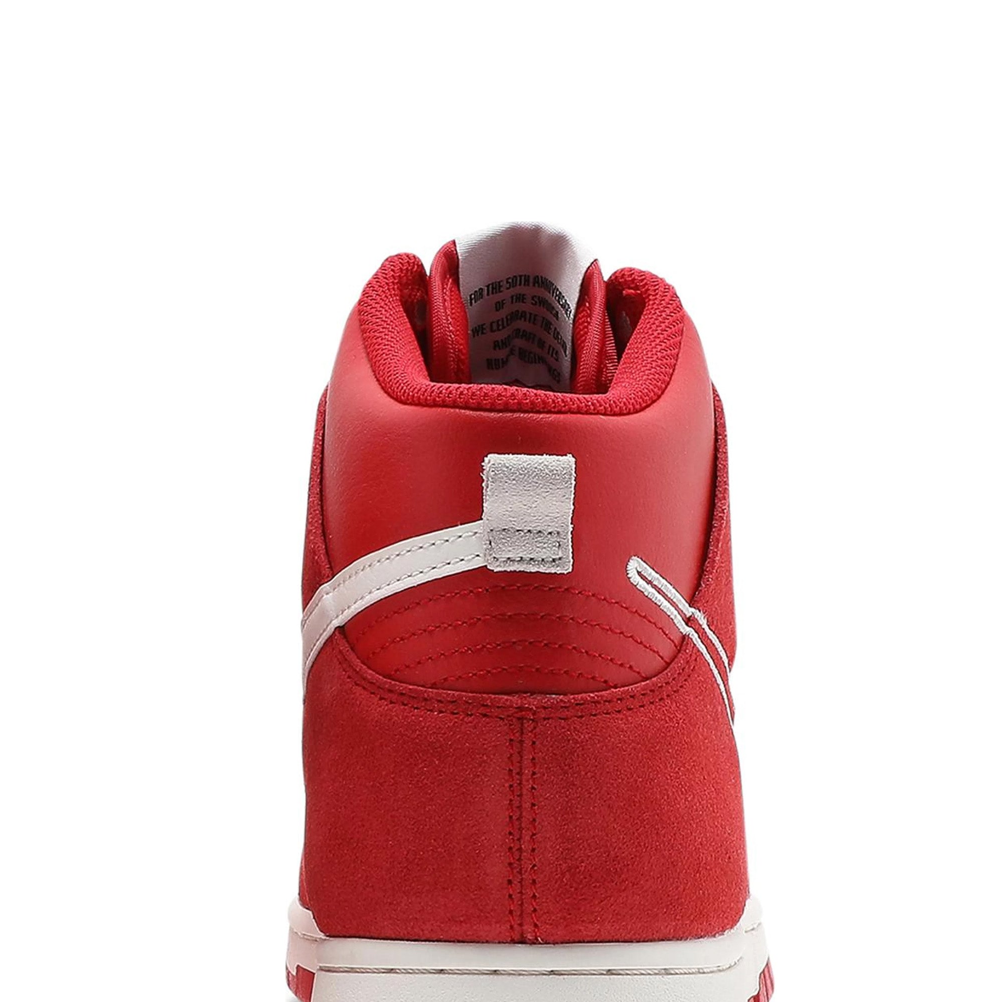 Nike Dunk High SE 'First Use University Red' Basketball Shoes - Retro Style Sneakers for Men & Women - Perfect for Casual Wear, Street Fashion, and Sneaker Collectors
