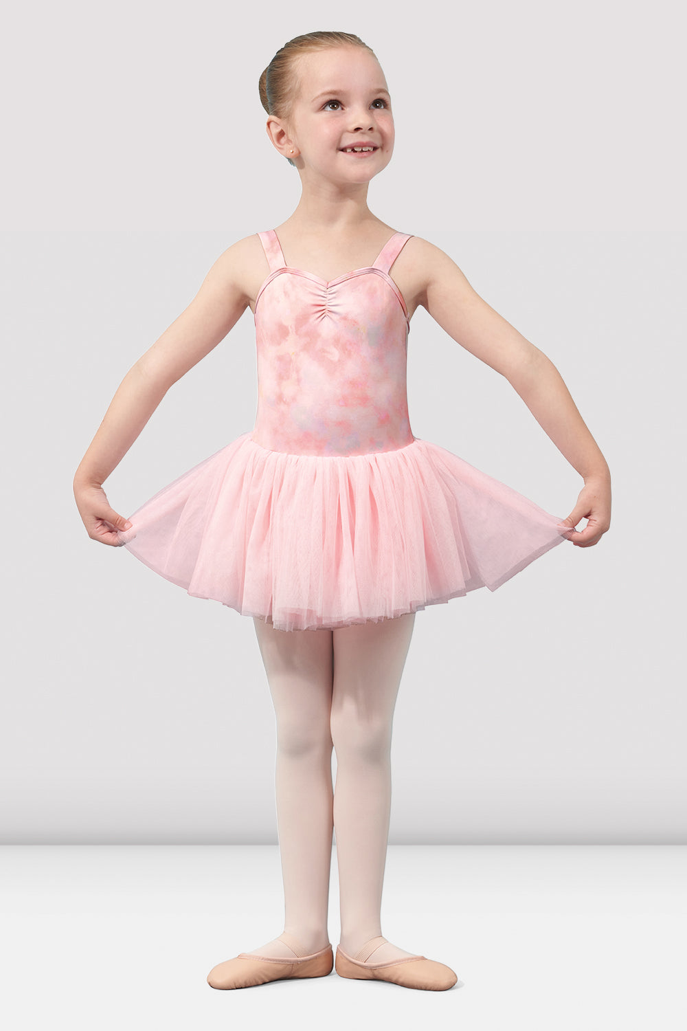 Mirella Watercolor Sweetheart Tutu Dress for Girls - Floral Print Party Gown for Birthday, Pageant & Special Occasions