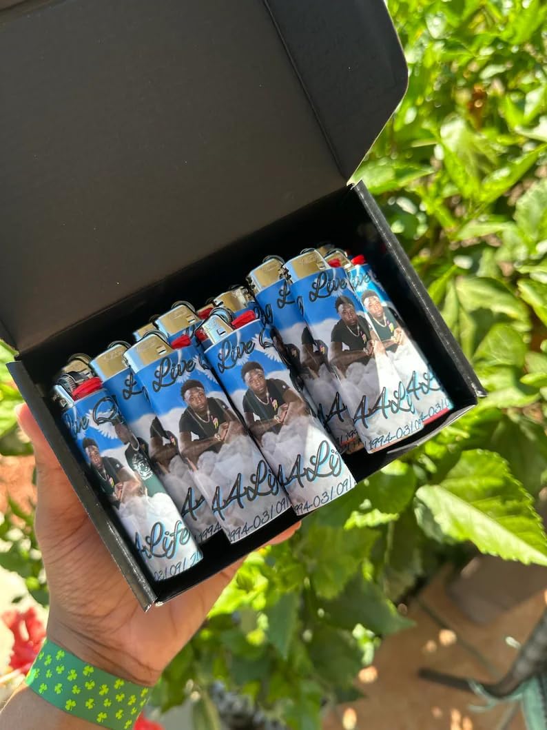 Custom Photo Lighter Stickers - Wedding & Corporate Gifts for Events