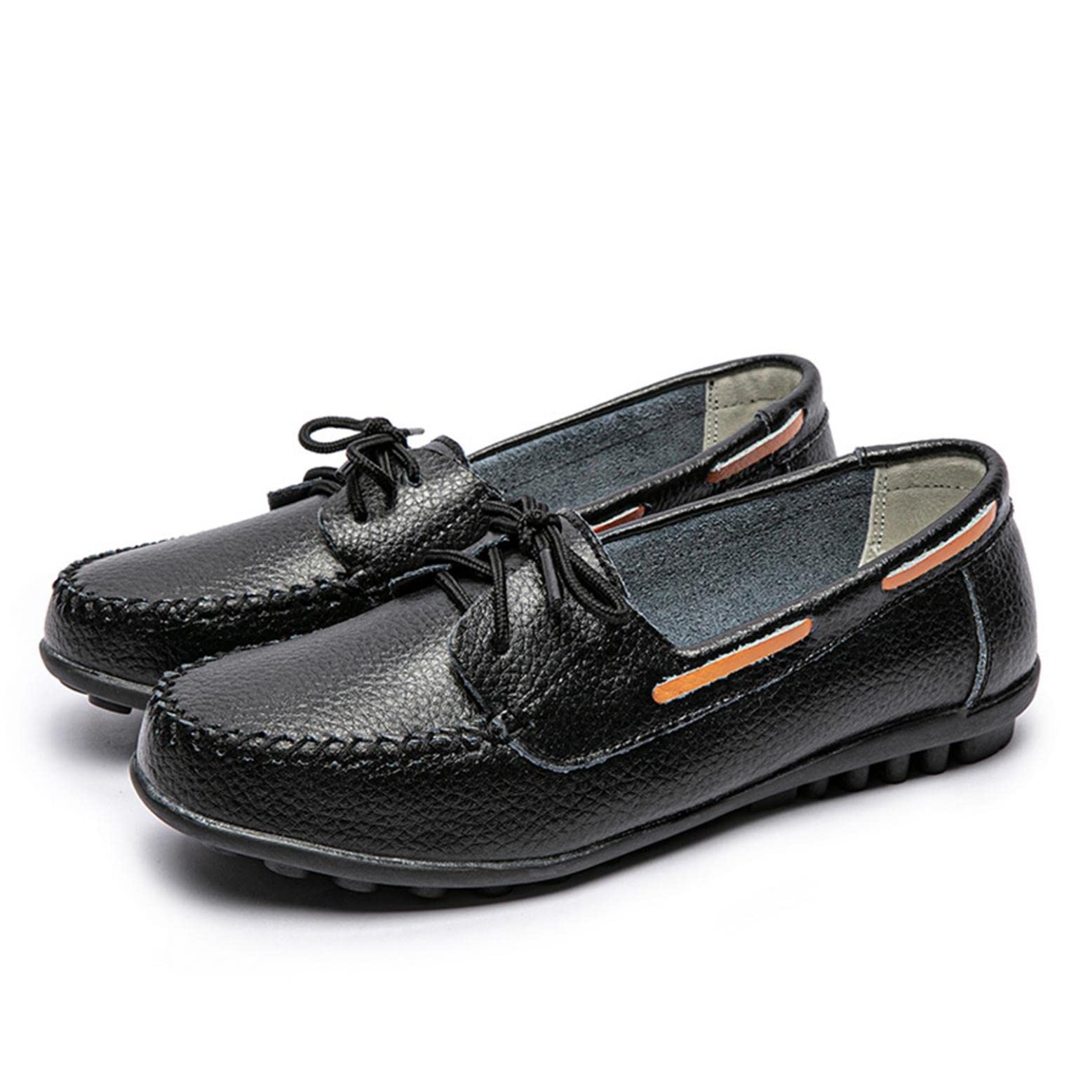 Women's Comfortable Ballet Flats - Breathable Penny Loafers for Walking, Casual Summer Shoes - Travel Moccasins & Mules for Women | Perfect for Office, Travel & Everyday Wear