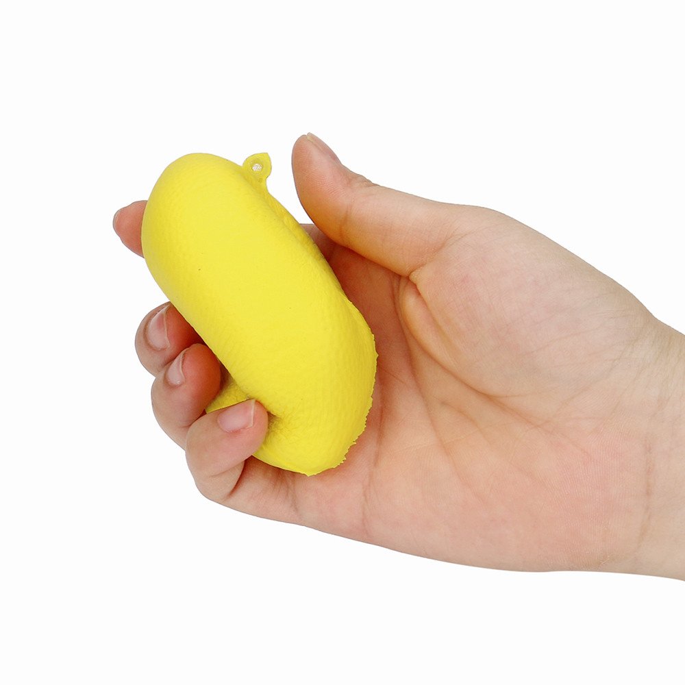 **Lemon Squishy Anxiety Relief Toys - Slow Rising Squeeze Stress Balls with Phone Straps, ADHD Fidget Toys for Teens & Adults, Classroom Prizes & Party Favors - Perfect for Stress Relief, Focus, and Sensory Play**