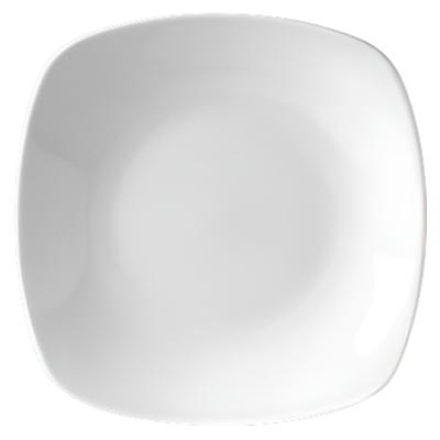 Steelite Distinction 11-Inch Square Metro Plate - Premium White Porcelain Dinnerware (12-Piece Set) - Perfect for Restaurants, Catering & Elegant Dining Events