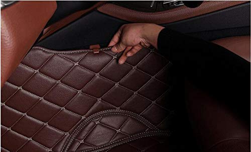Premium Custom Fit Floor Mats for BMW X3 F25 (2011-2017) - Heavy Duty XPE Leather Car Mats in Coffee Brown - Perfect for All-Weather Protection & Luxury Interior Upgrade