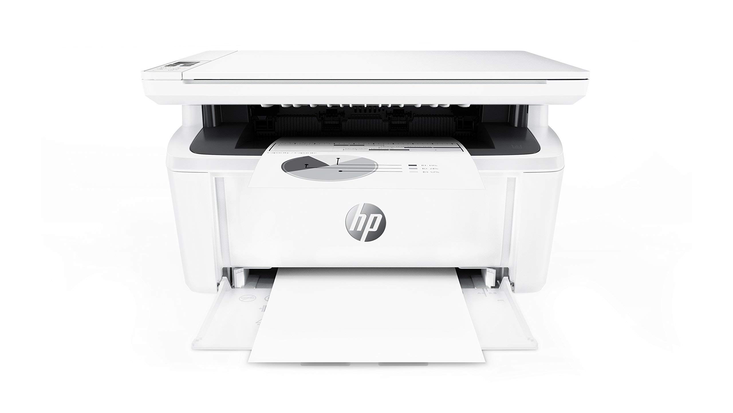 HP Laserjet Pro M29w Wireless All-in-One Monochrome Laser Printer with Mobile Printing - Copy, Scan, Fax - Works with Alexa (Y5S53A) (Renewed) - Perfect for Home Office & Small Business Document Printing