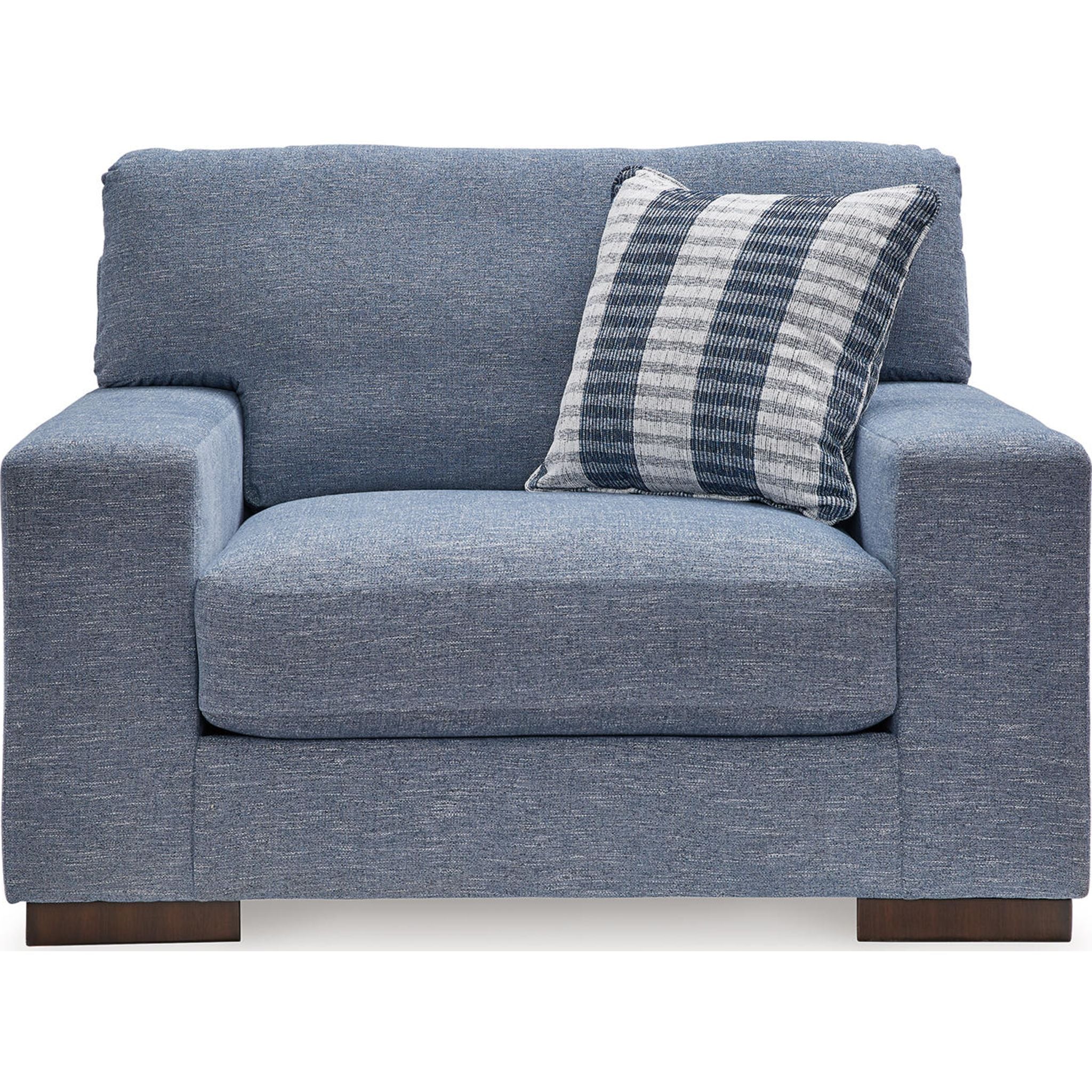Belvoir Exclusive Chair & a Half - Oversized Comfortable Armchair for Living Room, Bedroom, or Reading Nook - Perfect for Relaxing and Lounging