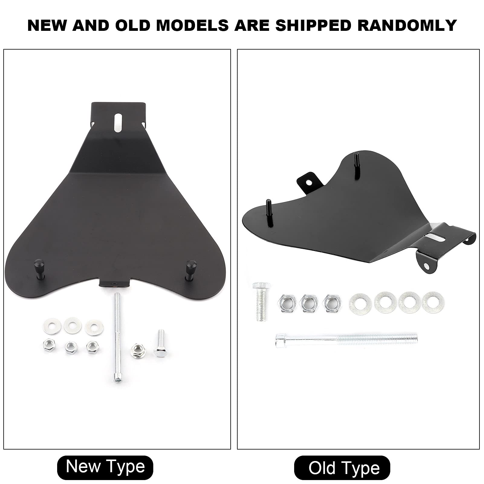 High-Quality Steel Motorcycle Seat Spring Bracket Kit - Universal Fit for Bobber & Chopper Bikes | Durable Seat Base Plate Mounting Holder for Custom Motorcycle Upgrades & Comfort Rides