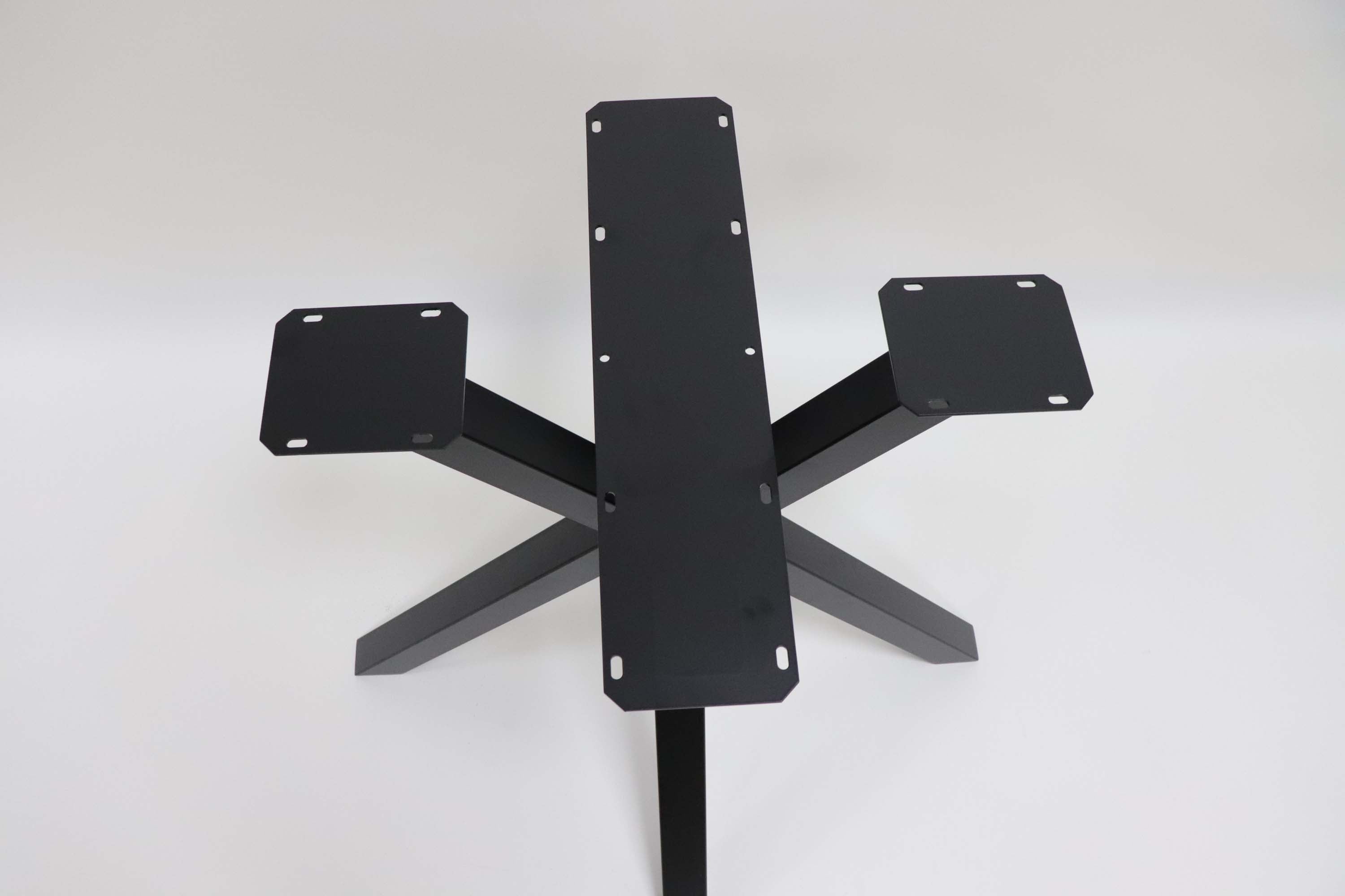 Spider Shape Table Base for Round Dining Table - Heavy Duty Metal Pedestal for Kitchen, Restaurant, and Outdoor Use