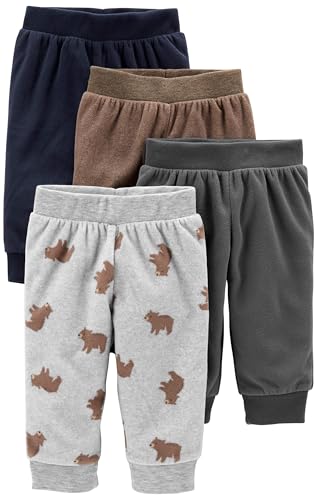 Brown/Dark Grey/Light Grey Bear Print/Navy