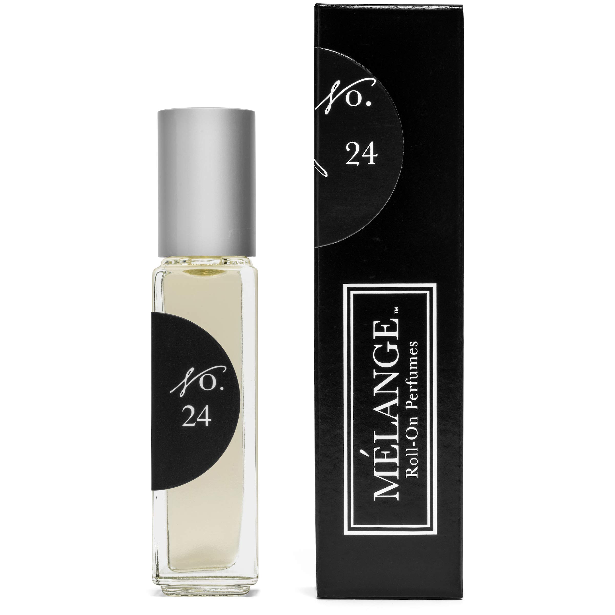 Melange Cashmere Musk, Mandarin & Bergamot Roll-On Perfume Oil - 0.25 oz | Luxurious Unisex Fragrance for Day & Night Wear | Perfect for Work, Date Night & Special Occasions