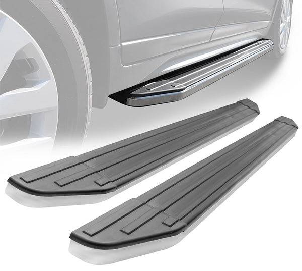 2023 Honda Pilot Running Boards Side Steps - V2 Style Nerf Bars for 2016-2023 Models - Durable Aluminum Off-Road Running Boards for Enhanced Vehicle Access & Style