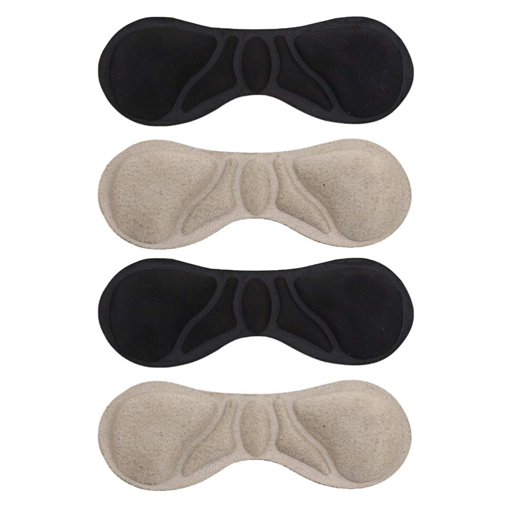 Healifty 4 Pairs Women's Heel Grips & Cushion Inserts - Non-Slip Shoe Pads for High Heels, Foot Comfort & Pain Relief - Perfect for Work, Parties & Long Wear