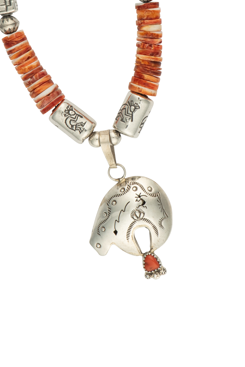 Authentic Navajo Necklace Set by Jeffrey Nelson - Handcrafted Sweet Tea Jewelry for Women | Perfect for Boho Fashion, Festivals & Gift Giving
