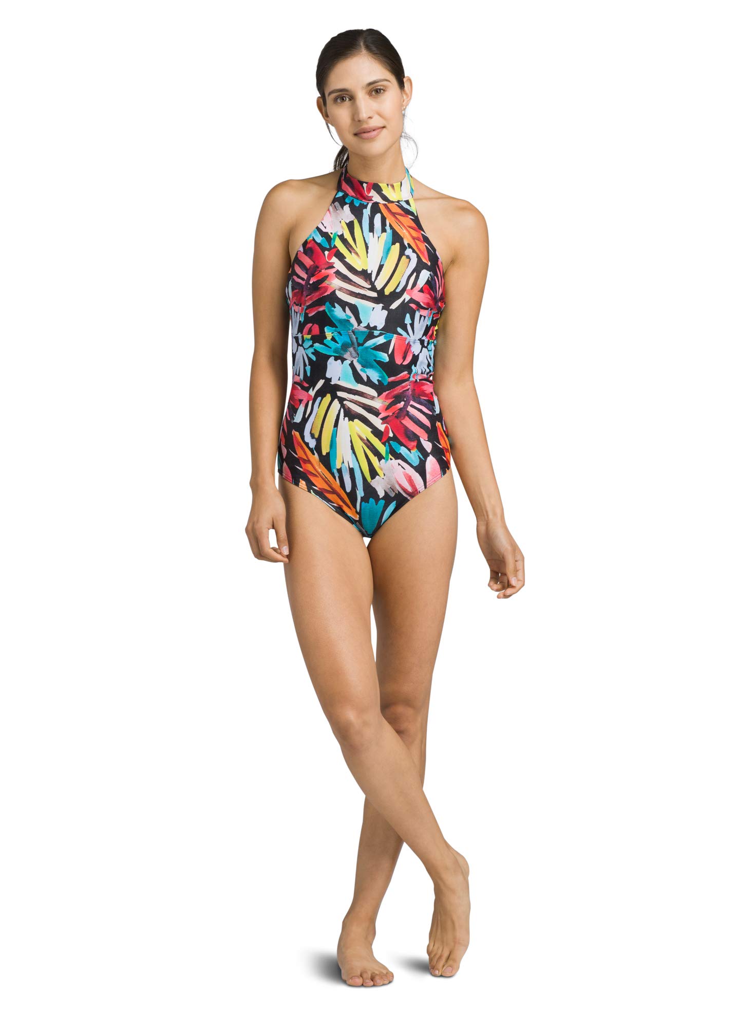 prAna Women's Leolani One Piece Swimsuit - UPF 50+ Sun Protection, Quick Dry & Comfortable for Beach, Pool & Vacation