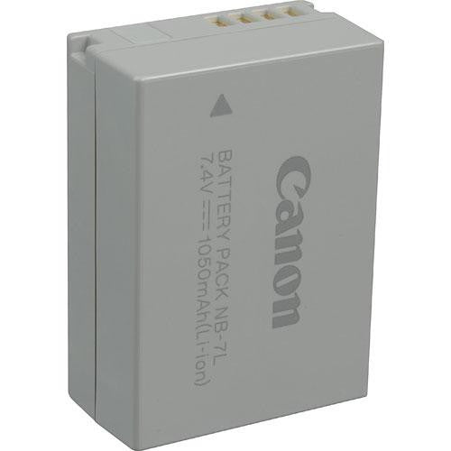 Original Canon NB-7L Battery Pack for Canon PowerShot Cameras - High Capacity Rechargeable Li-ion Battery - Perfect for Travel, Photography & Vlogging