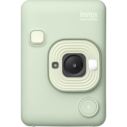 FUJIFILM INSTAX MINI Liplay Hybrid Instant Camera - Digital & Instant Print (Matcha Green) | Perfect for Travel, Parties, and DIY Photo Albums