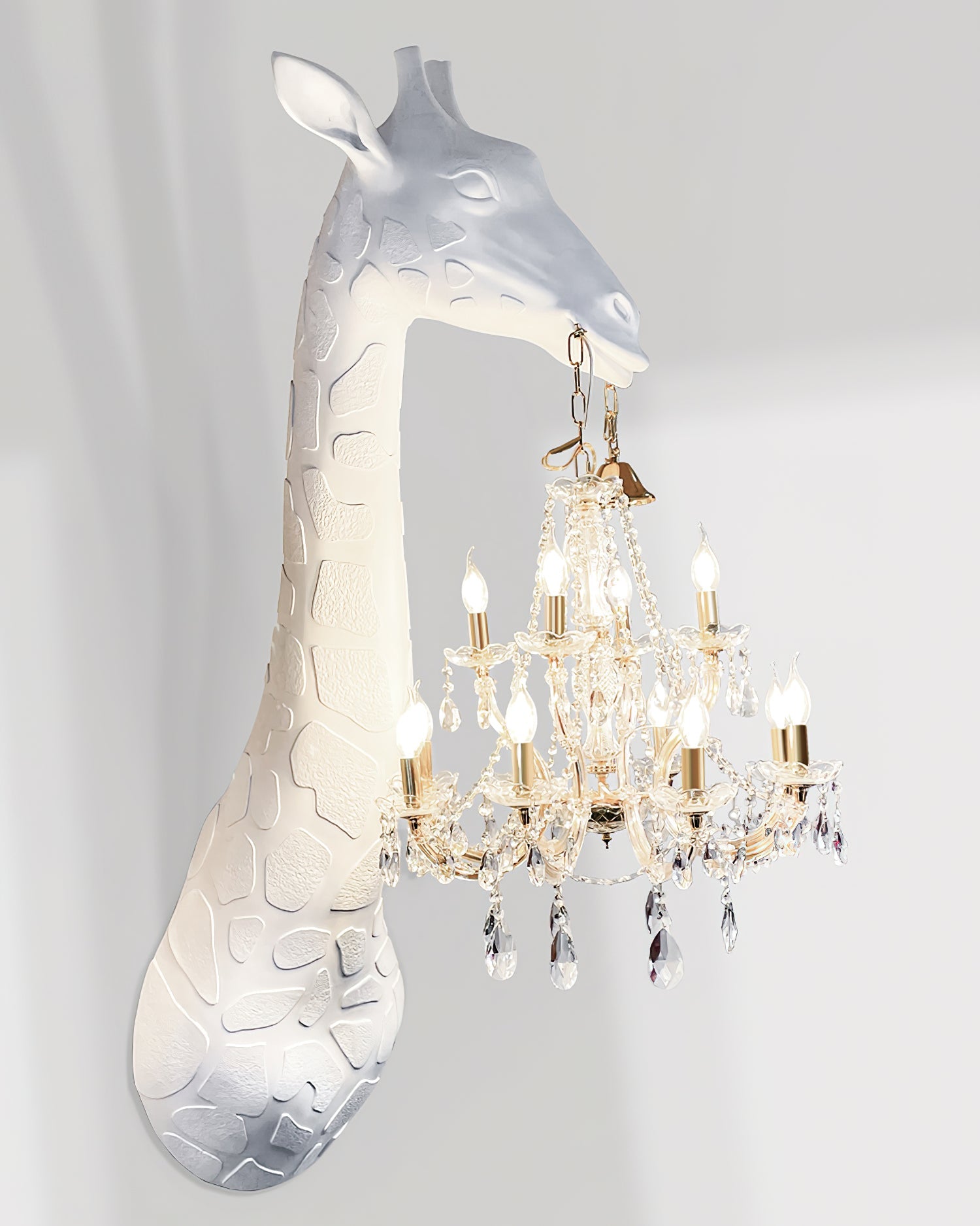 Giraffe Royale Wall Lamp - Elegant Animal-Themed Lighting for Kids Room & Nursery Decor | Perfect for Bedroom, Playroom, and Jungle-Themed Interior Design