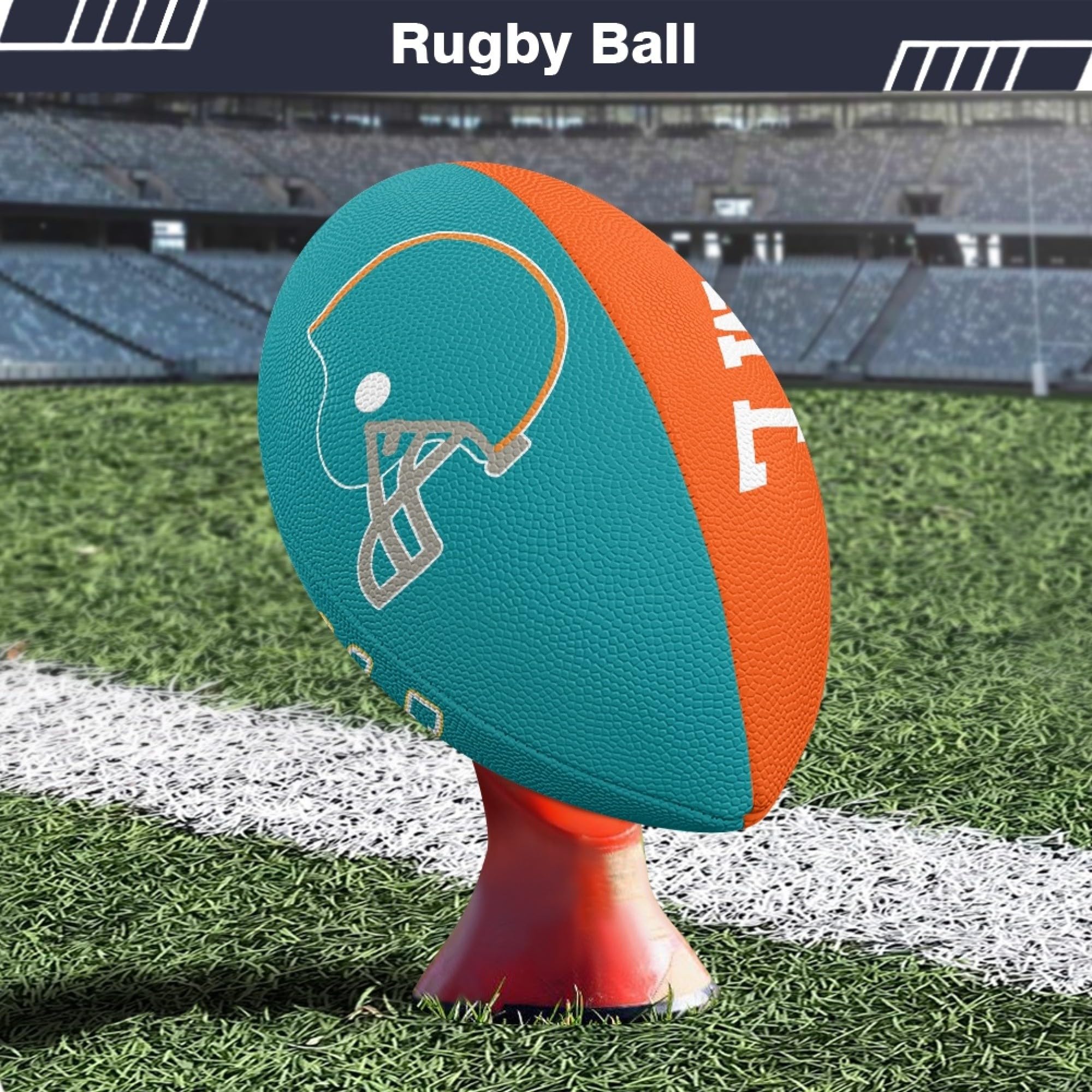 Custom Personalized 12 Inch Football - Add Any Name & Number - Perfect Gift for Youth, Boys, Men & Women Football Fans - Great for Games, Training & Collectibles