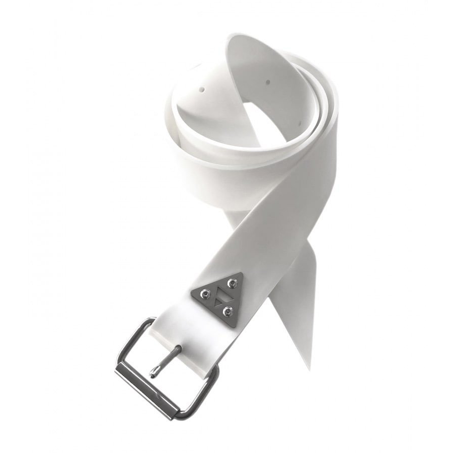 Alchemy 5mm White Silicone Belt - Durable & Flexible Strap for Watches, Fitness Trackers & Fashion Accessories - Perfect for Everyday Wear, Workouts & Style