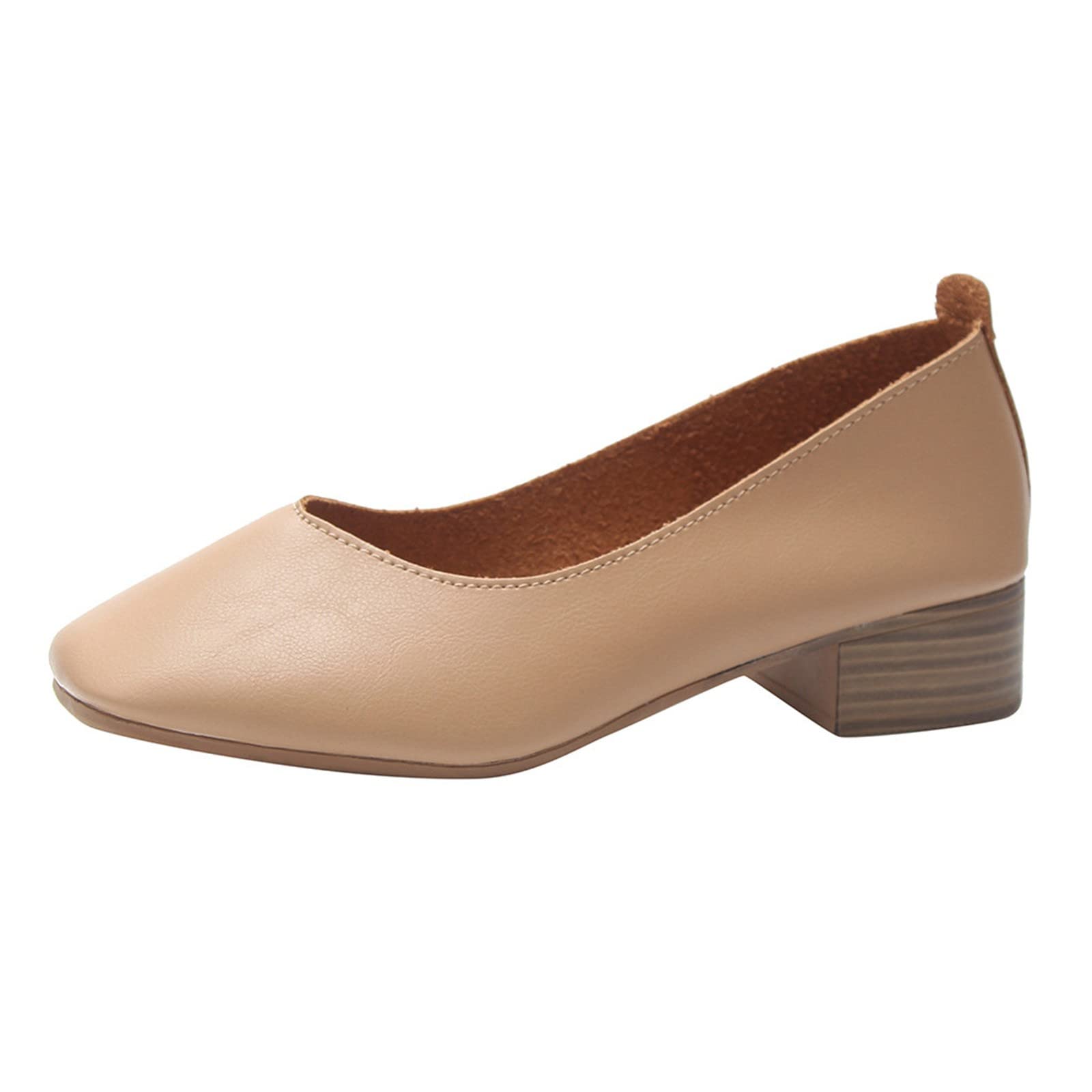 Comfortable Women's Casual Shoes - Breathable Soft Sole Slip-On Loafers for Walking, Travel & Everyday Wear | Fashionable Toe Design for All-Day Comfort