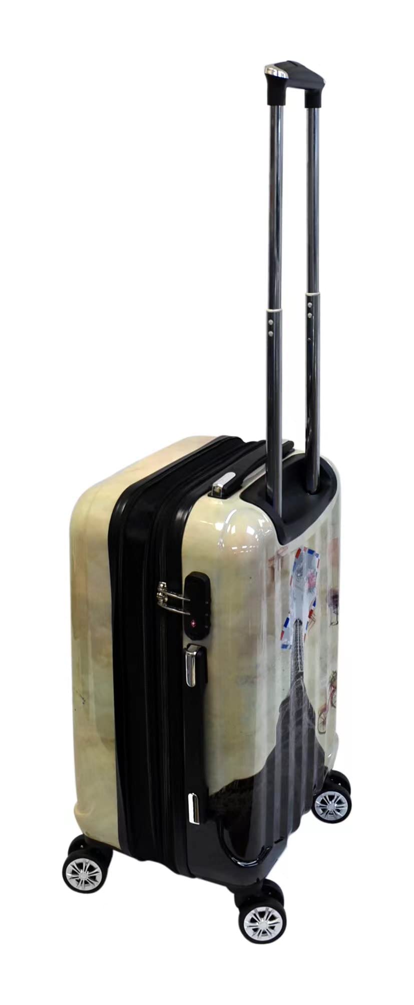 Expandable Hardside Spinner Wheel Luggage with TSA Lock - Lightweight Durable Suitcase for Travel, Business Trips & Vacations | Carry-On & Check-In Friendly