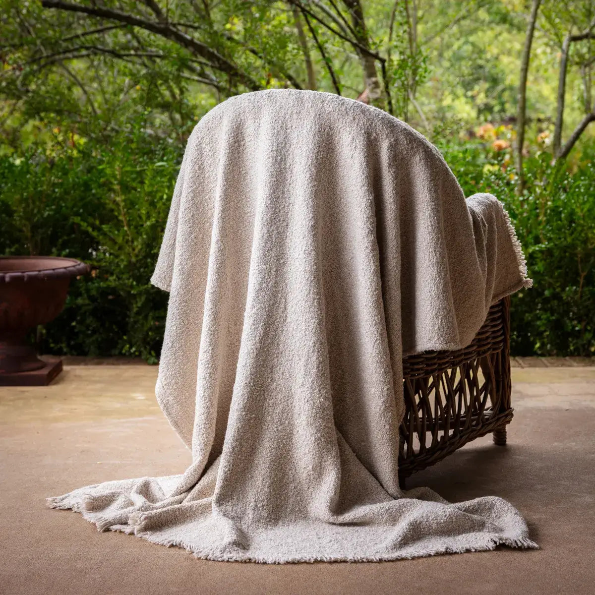 Honeysuckle Nubby Throw Blanket - Soft Cozy Knit Textured Throw for Couch, Bed & Sofa - Perfect for Living Room, Bedroom & Home Decor