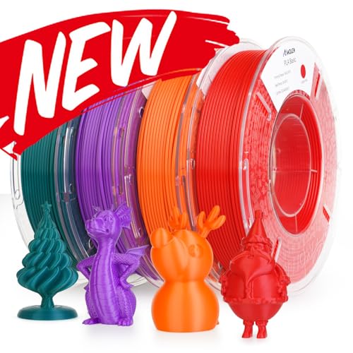 Pla Basic 250g*4--red/Orange/Purple/Green