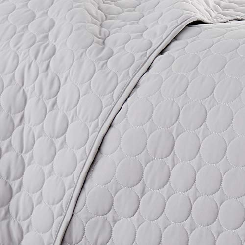29 - Light Grey Circle Stitch