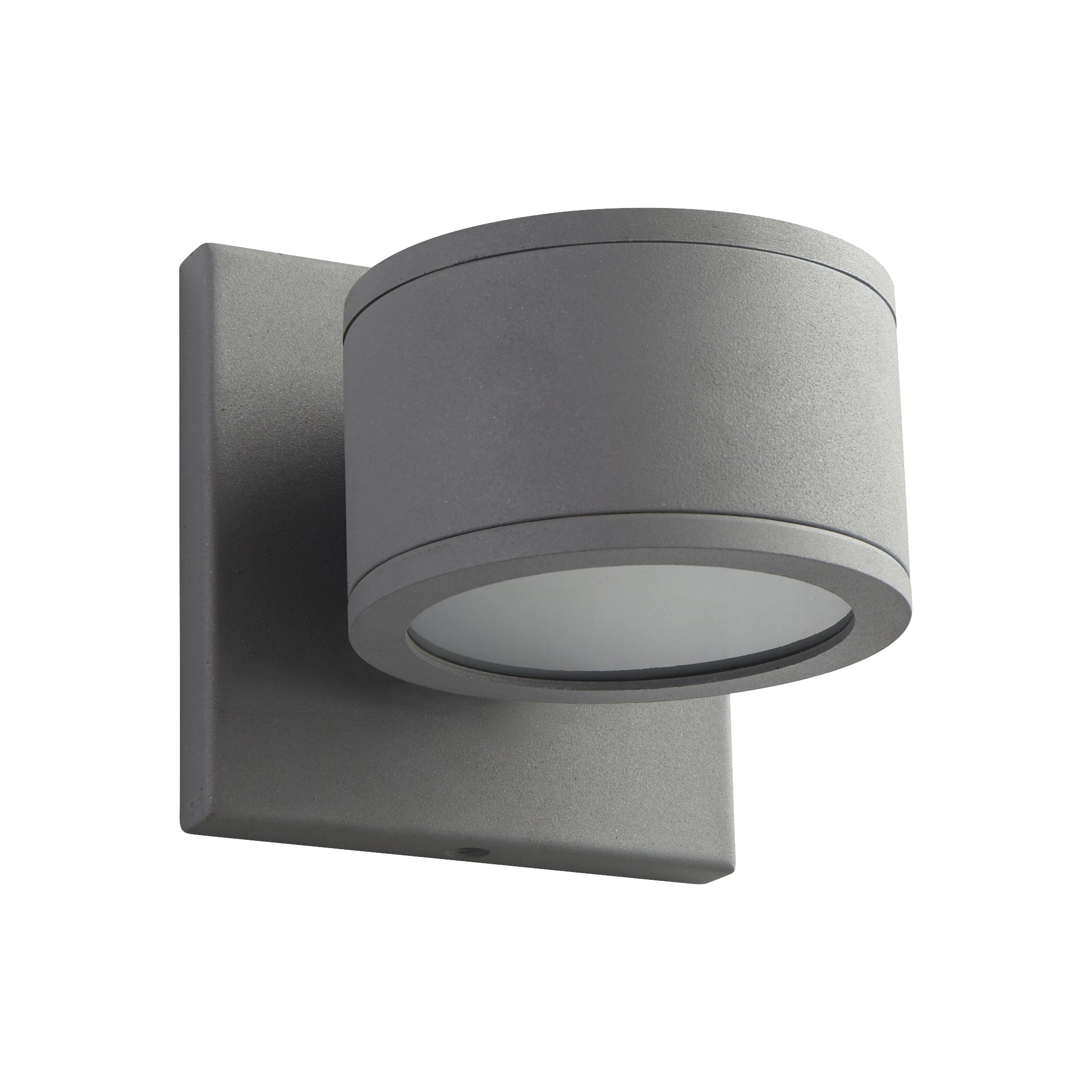 Oxygen Ceres 3 727 16 Inch Grey Outdoor Wall Sconce Light - Weatherproof Exterior Lighting for Patio, Garden & Porch