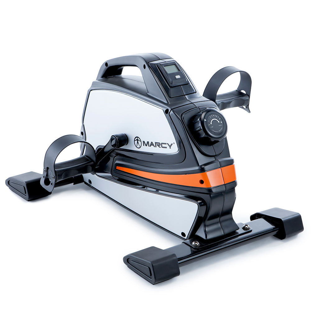 Marcy NS 9200 Portable Magnetic Mini Exercise Bike - Compact Home & Office Workout Equipment for Fitness, Rehab & Desk Cycling