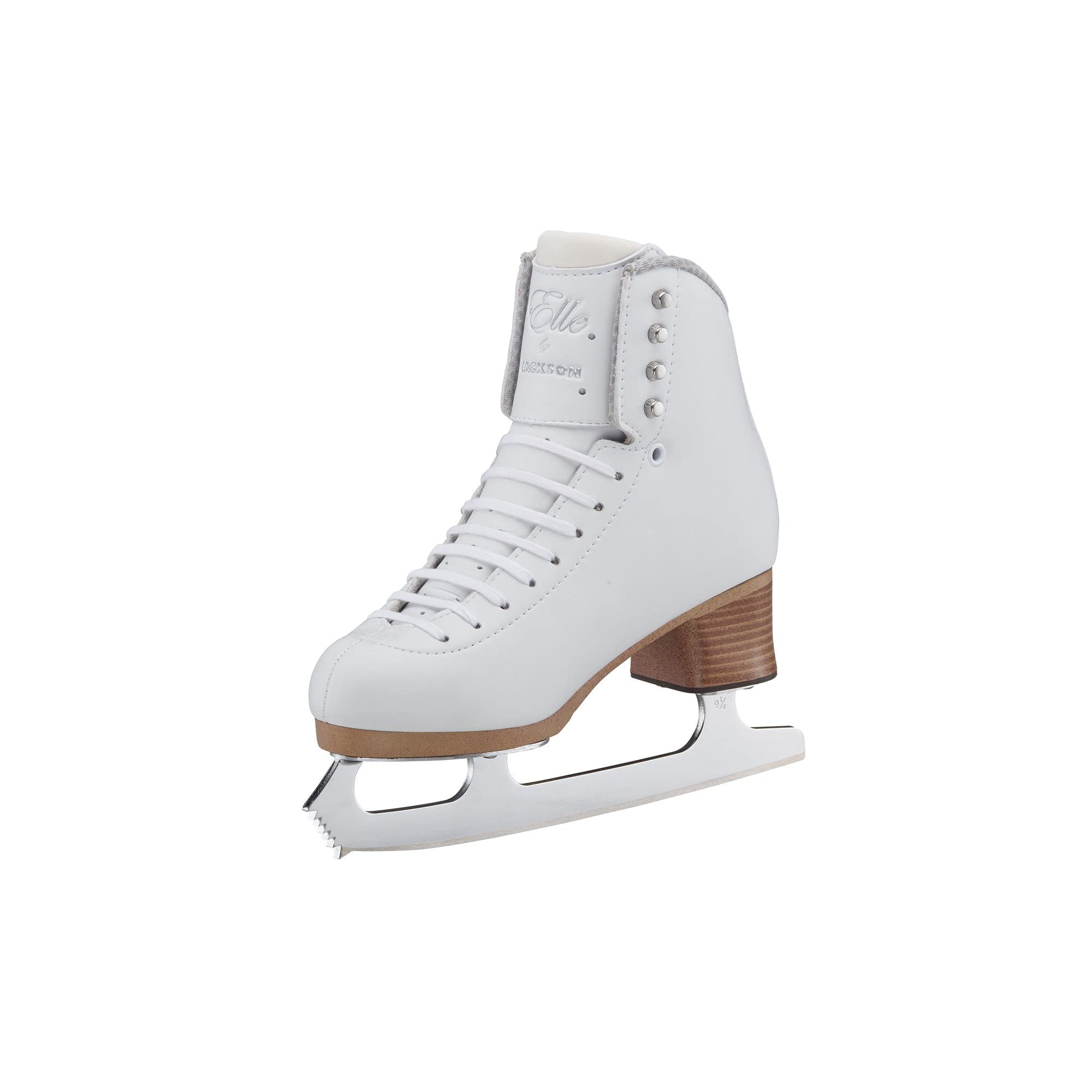 Jackson Elle Women's & Girls' Figure Ice Skates - Size 7.5 Regular Width - Premium Comfort for Recreational & Competitive Skating - Perfect for Ice Rinks, Training & Performances