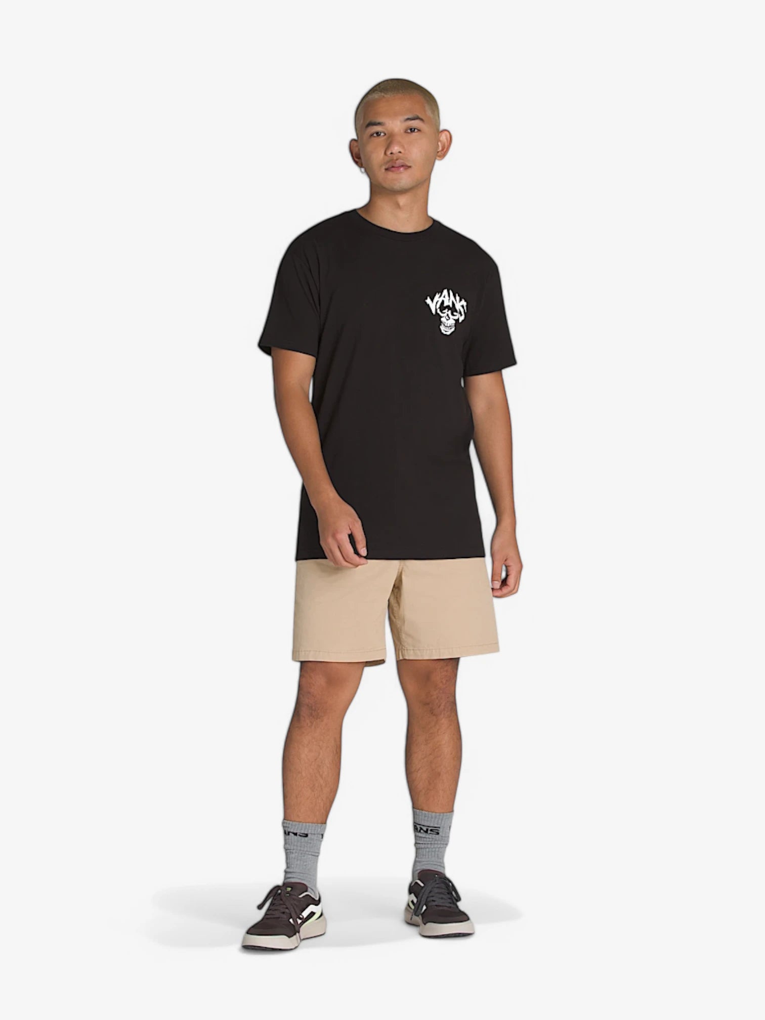Vans Spirit World Short Sleeve T-Shirt - Black | Men's Casual Graphic Tee for Streetwear & Skate Style