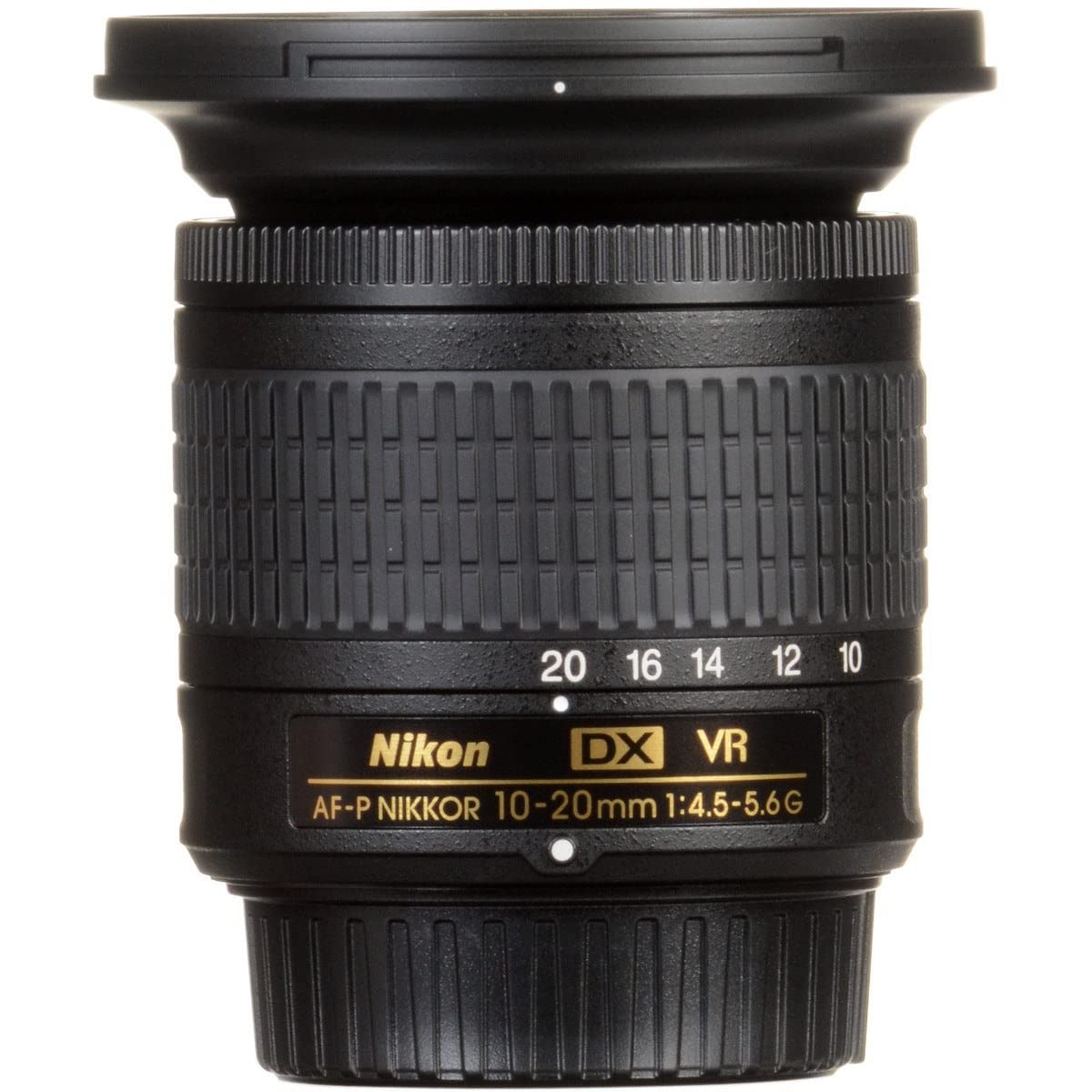 Nikon 20067 10-20mm f/4.5-5.6 G AF-P VR Wide-Angle Zoom Lens for DX-Format DSLR Cameras (Black) - Perfect for Landscape, Architecture & Travel Photography