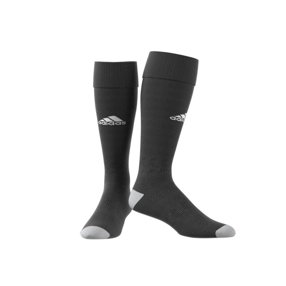 Adidas Milano 16 Sock - Black/White Athletic Crew Socks for Men & Women - Perfect for Running, Gym Workouts & Casual Wear