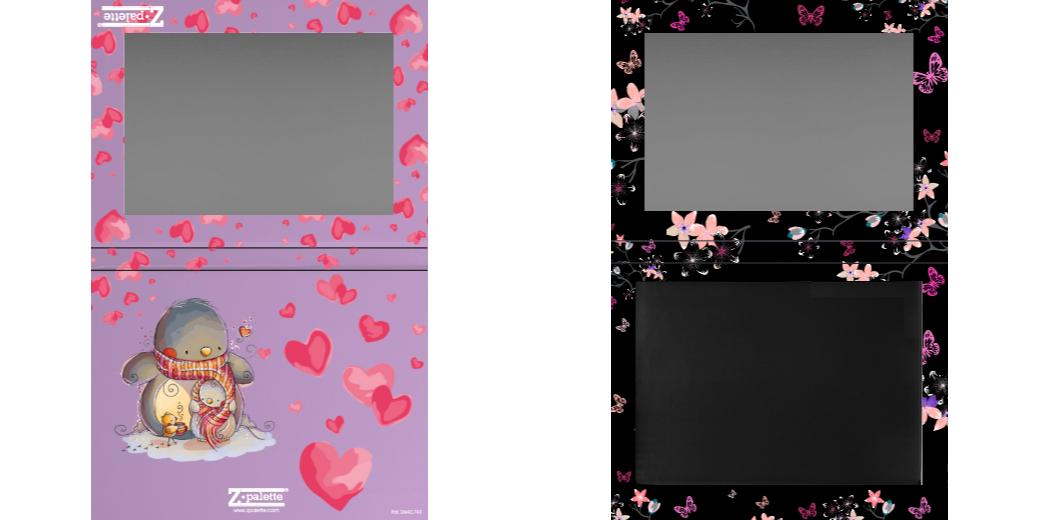 Custom Extra Large Z Palette - Magnetic Makeup Palette for Eyeshadows & Blush - Perfect for Professional Makeup Artists & Travel