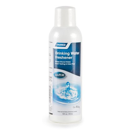 12-Pack Camco 40206 TastePURE Drinking Water Freshener - Eliminate Bad Taste & Odor for RV, Camping & Emergency Water Storage