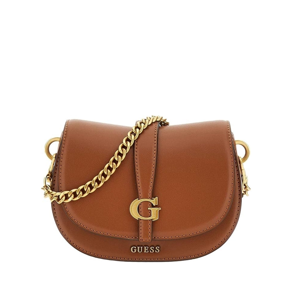 Stylish Brown Kuba Mini Crossbody Flap Bag for Women - Fashionable Leather Shoulder Purse for Daily Use, Travel & Date Night