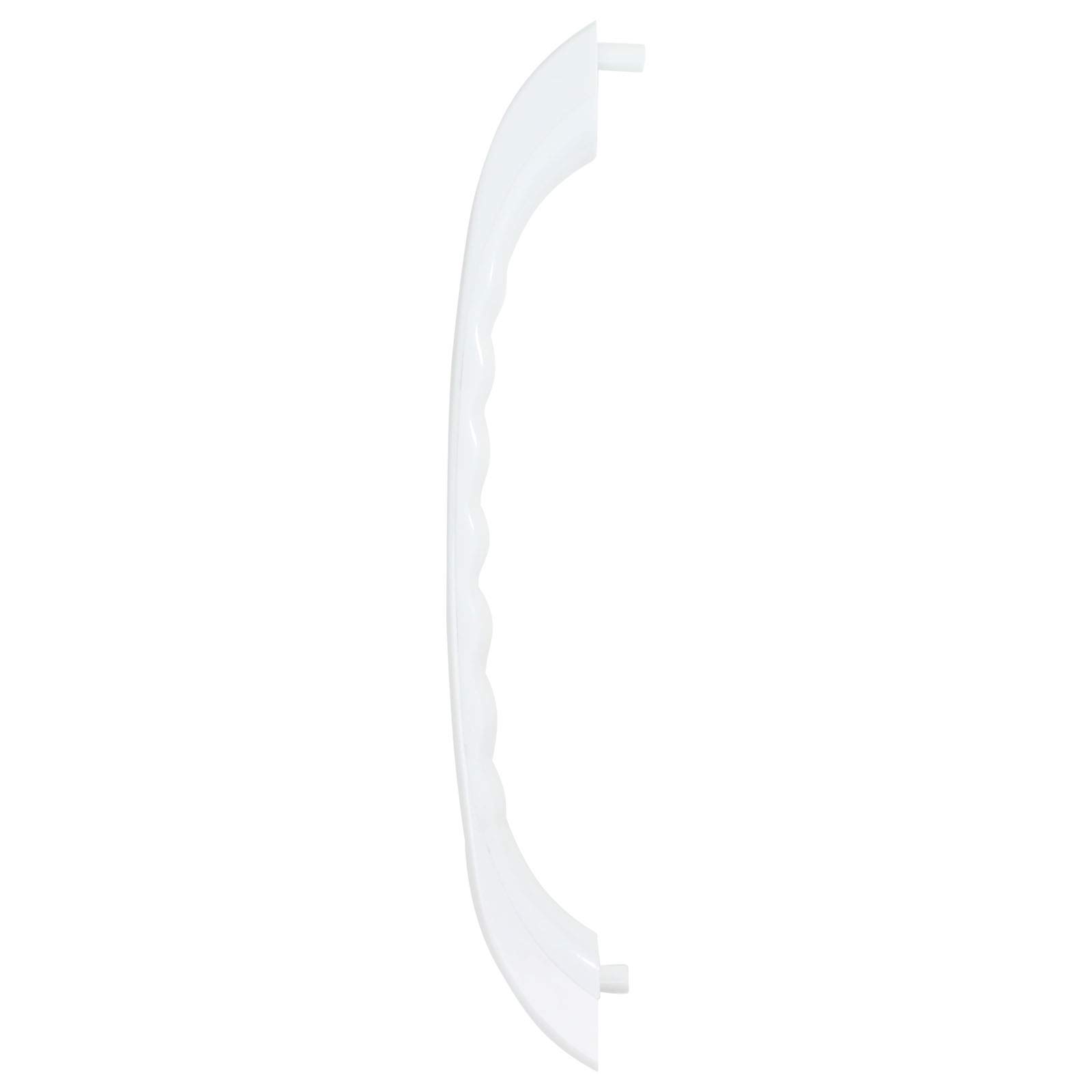 WB15X335 Microwave Door Handle Replacement - Compatible with WB15X0335 & PS232260 - White Replacement Handle for Microwave Oven Repair - Perfect for Home Kitchen Appliance Maintenance