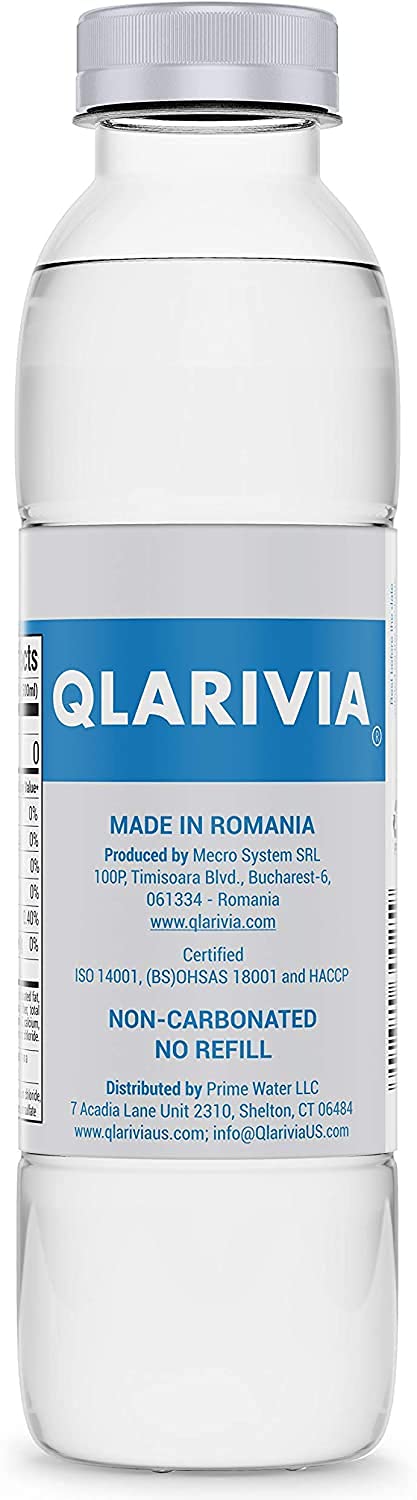 Qlarivia DDW 18 ppm Deuterium Depleted Water - Case of 24 Bottles (500ml Each) | Supports Hydration, Immune Health & Cellular Function | Perfect for Athletes, Wellness Enthusiasts & Anti-Aging