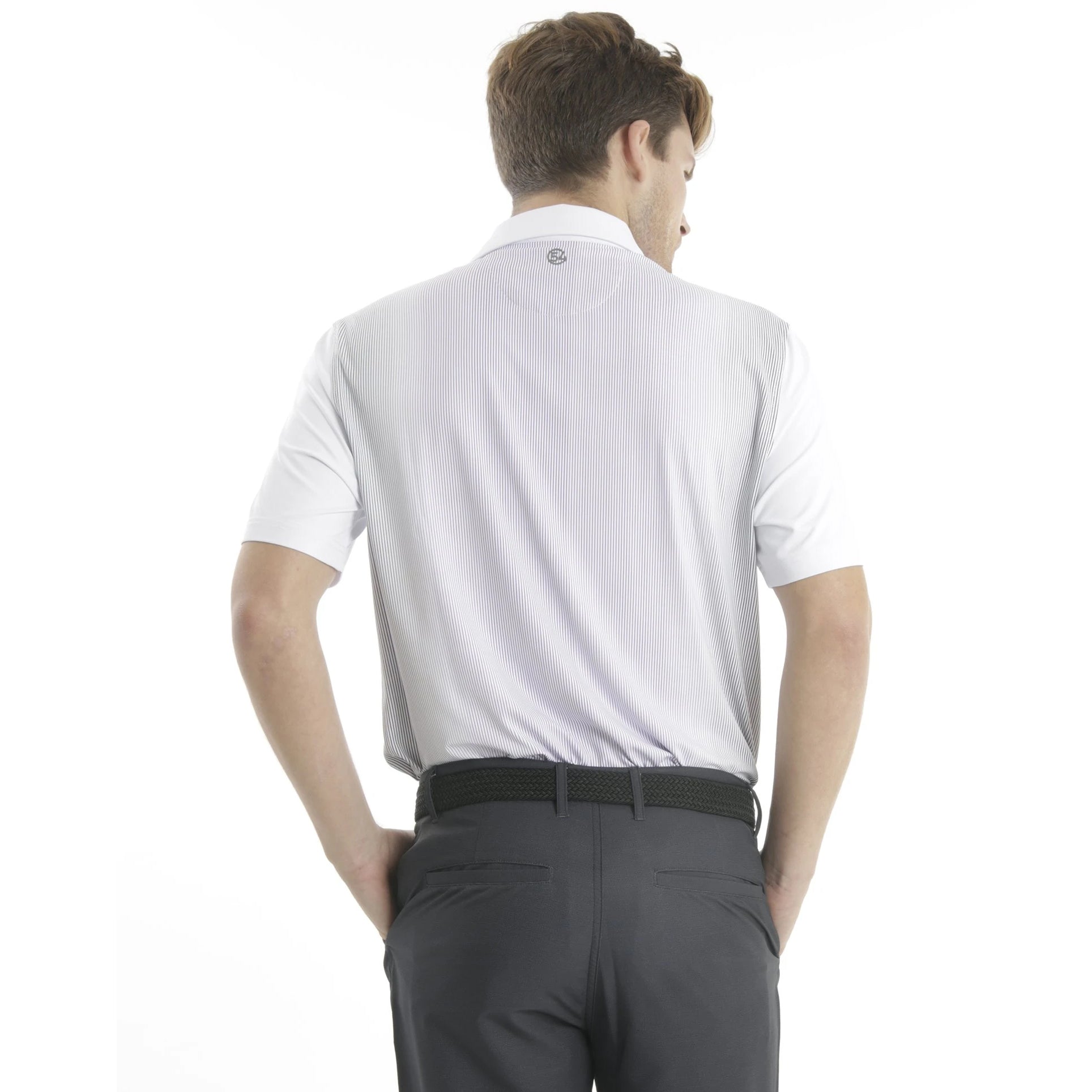 Chase54 Men's Golf Polo Shirt - Moisture Wicking, UV Protection & Breathable - Perfect for Golf, Casual Wear & Outdoor Activities
